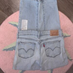 Women’s 712 Slim Levi Denim blue Jeans